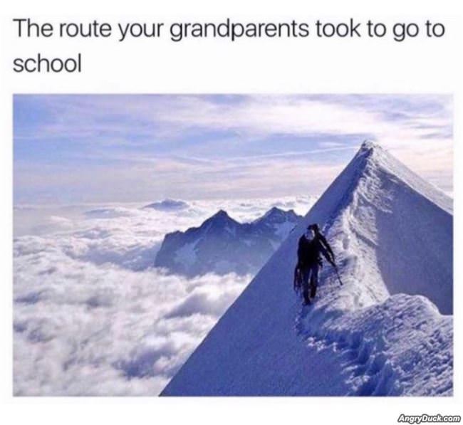 The Route Your Grandparents Took