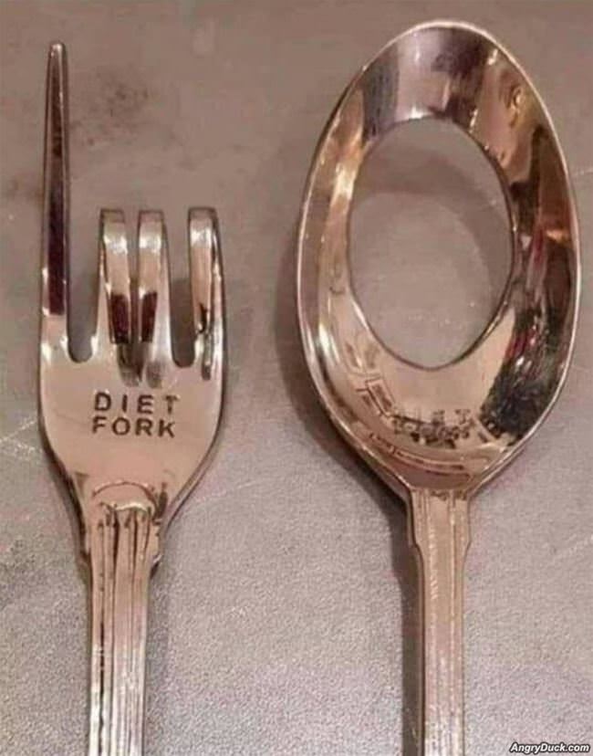 A Diet Fork