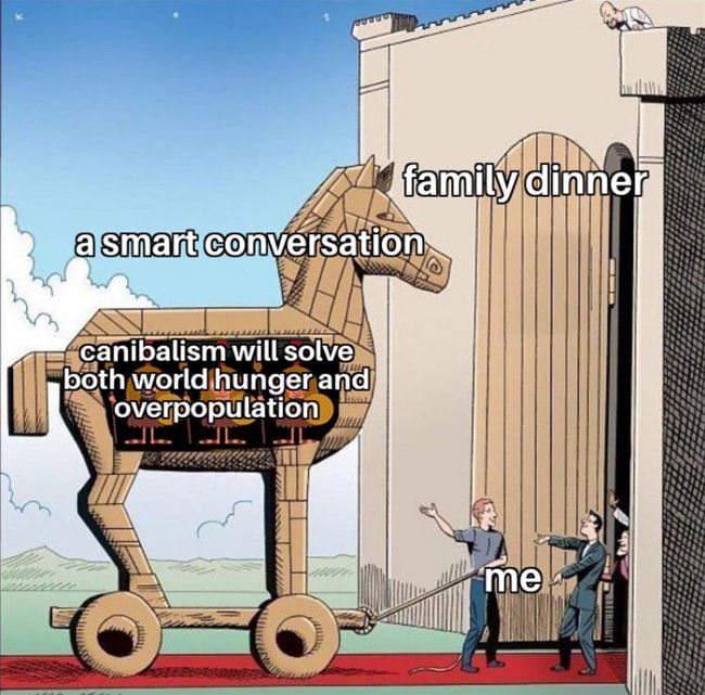 A Smart Dinner Conversation