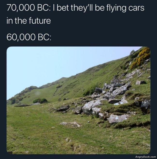 Waiting For Flying Cars