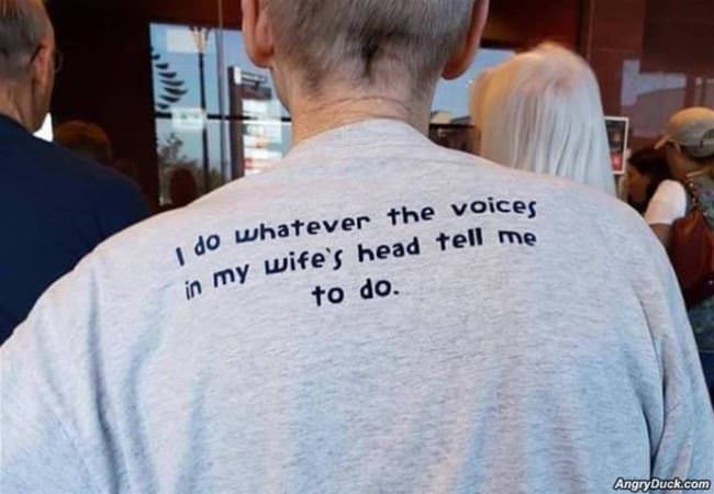 I Do Whatever They Tell Me