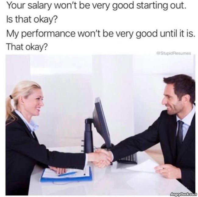 Your Salary Will Be Low