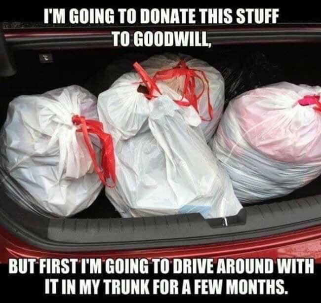 Going To Donate This Stuff