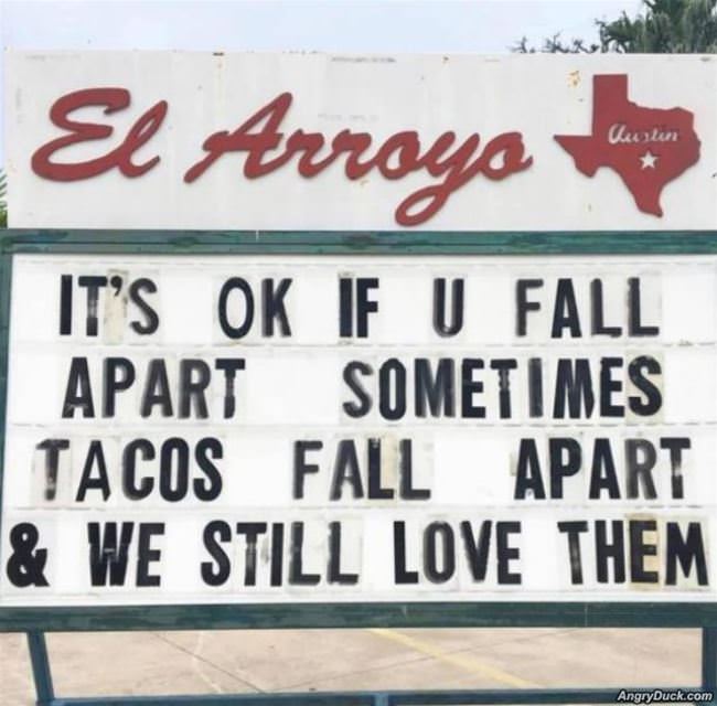 It Is Ok If You Fall Apart