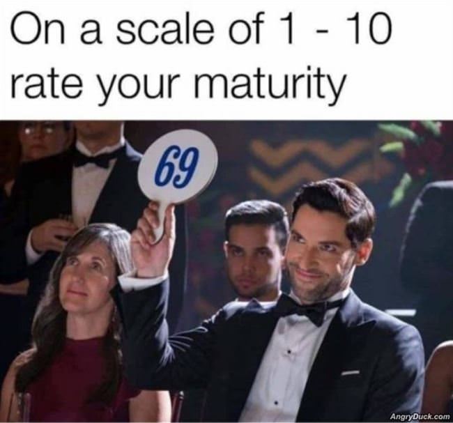 On A Scale Of 1 To 10