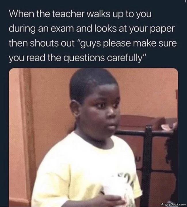 Please Read It More Carefully