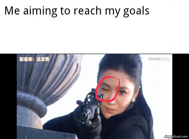 Aiming To Reach My Goals