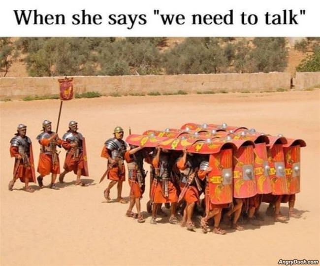 We Need To Talk