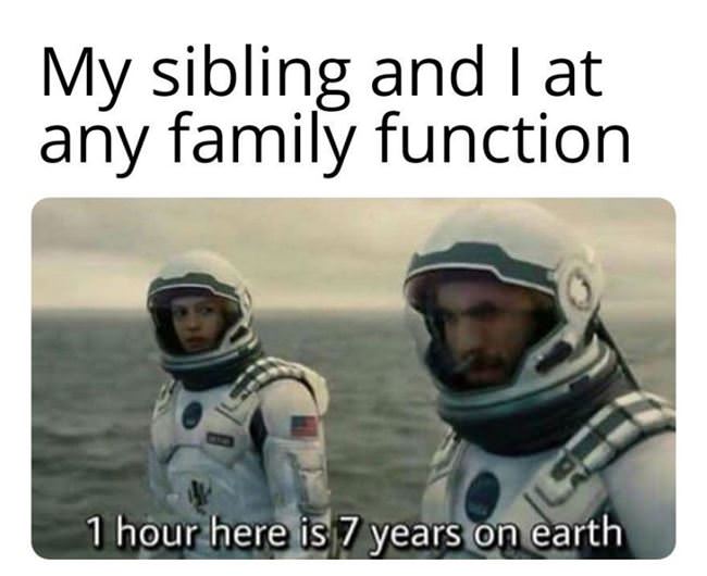 At A Family Function