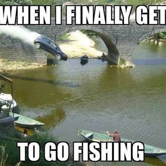 Finally Get To Go Fishing