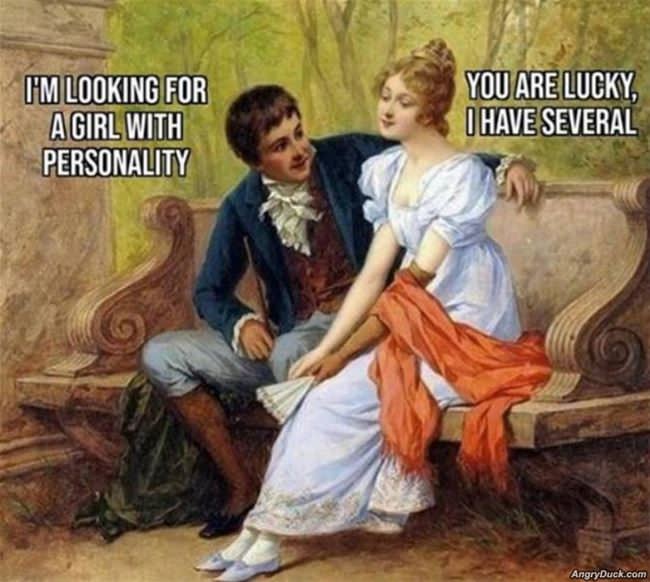 Looking For A Girl With Personality