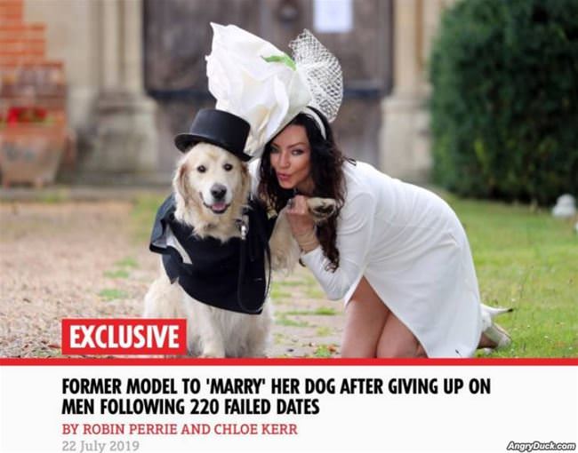 Marrying Her Dog