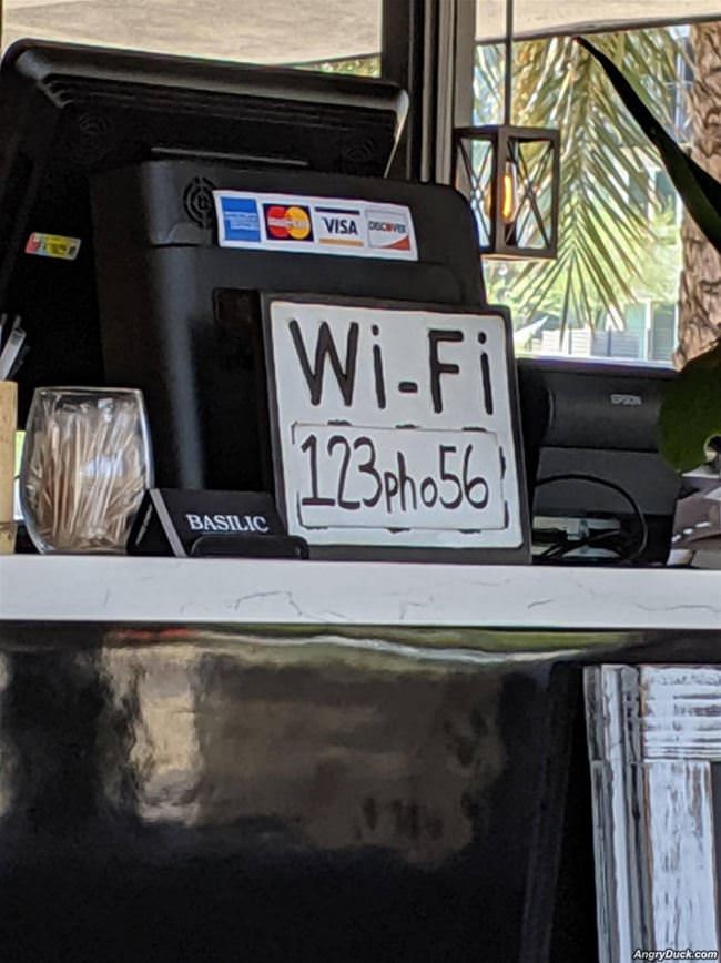 Wifi Password