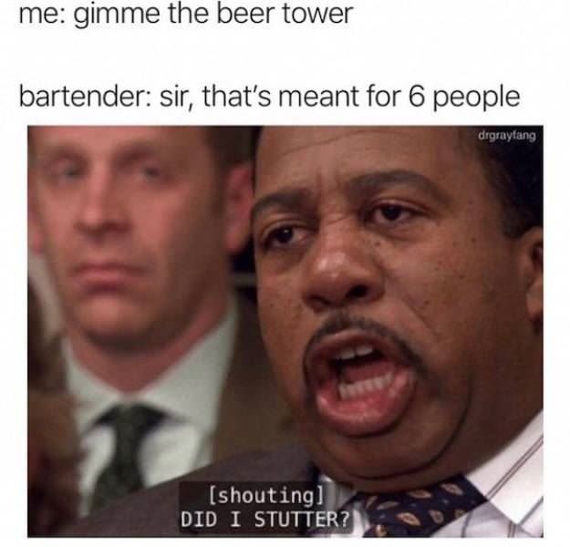 Give Me The Beer Tower