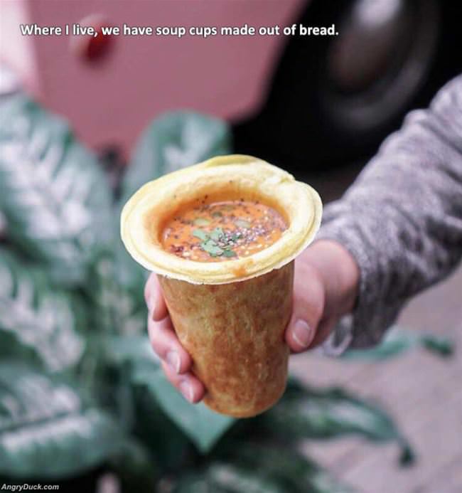 Soup In A Cup