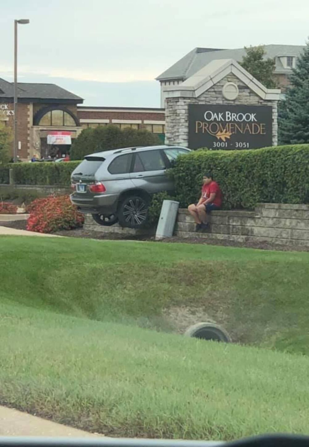 going to park right here