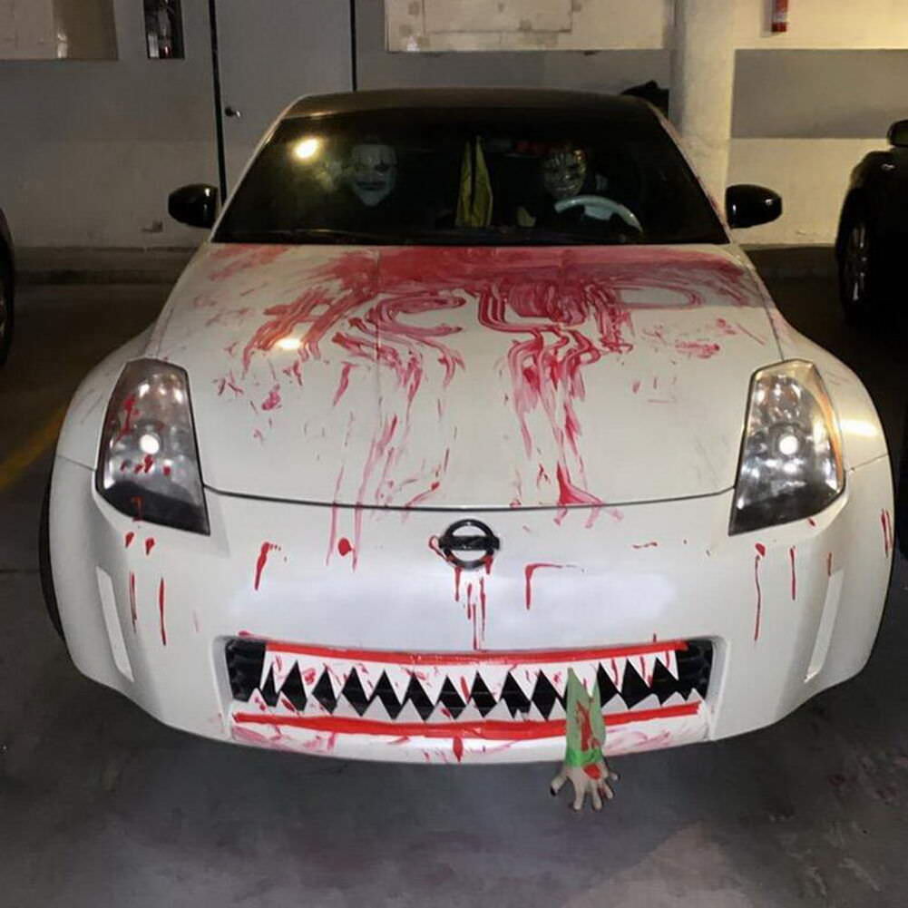 halloween car