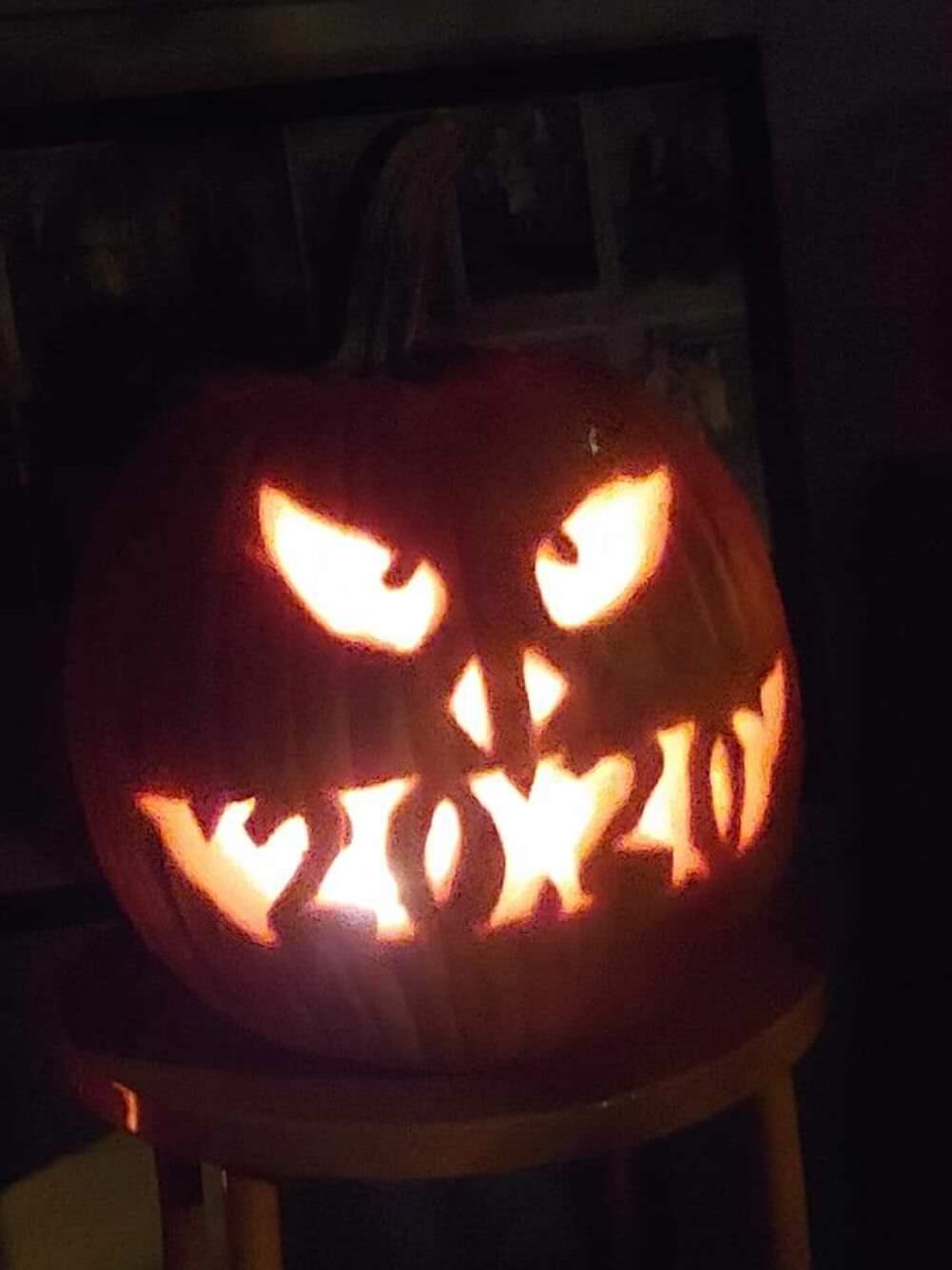 scary pumpkin