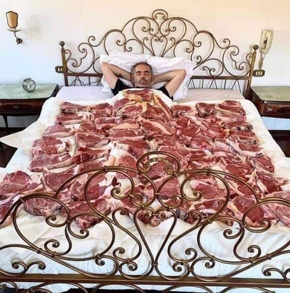 steak bed