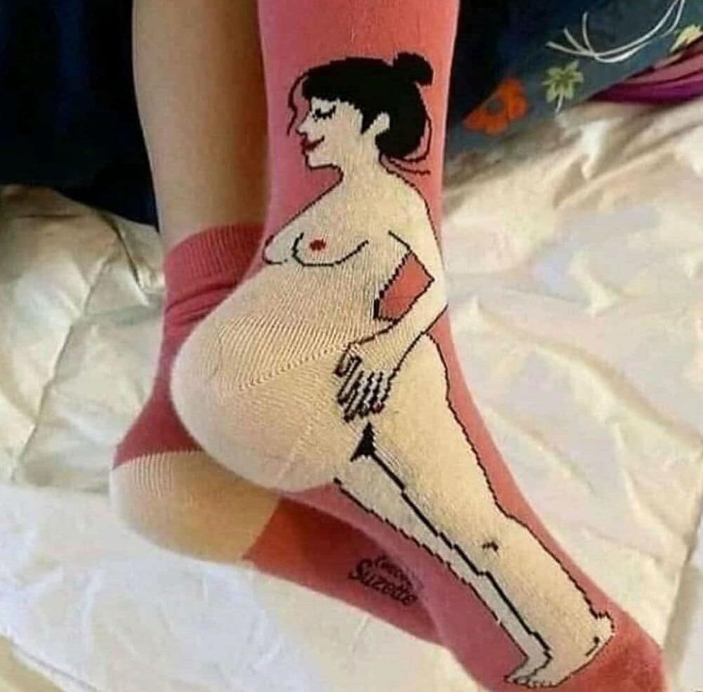those are some interesting socks