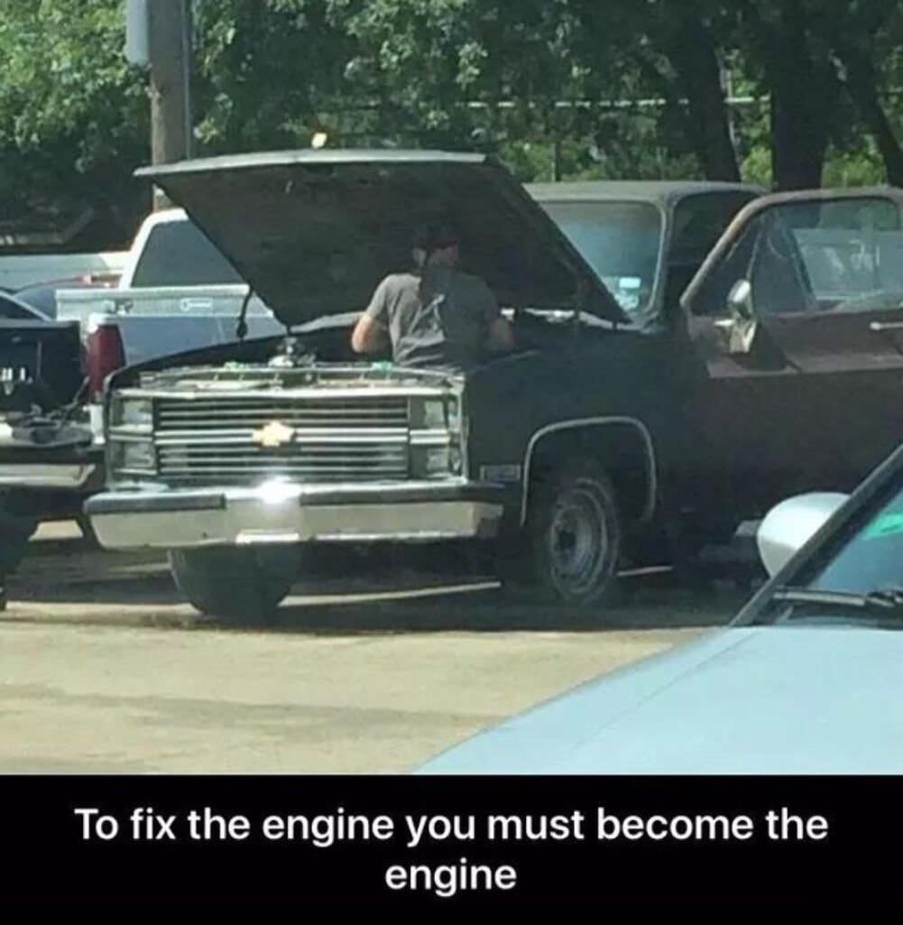 to fix the engine