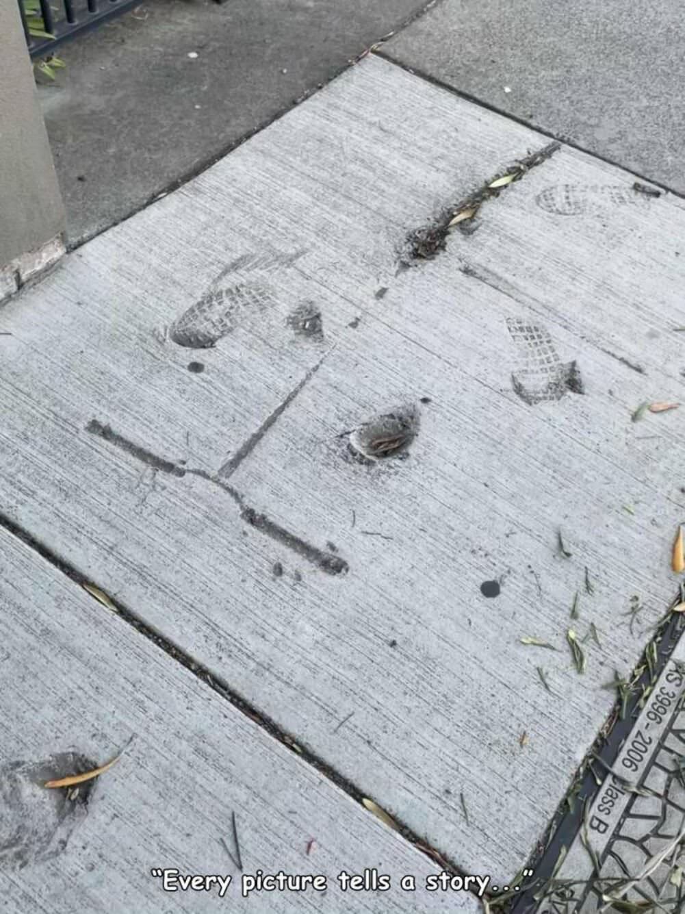 every picture tells a story