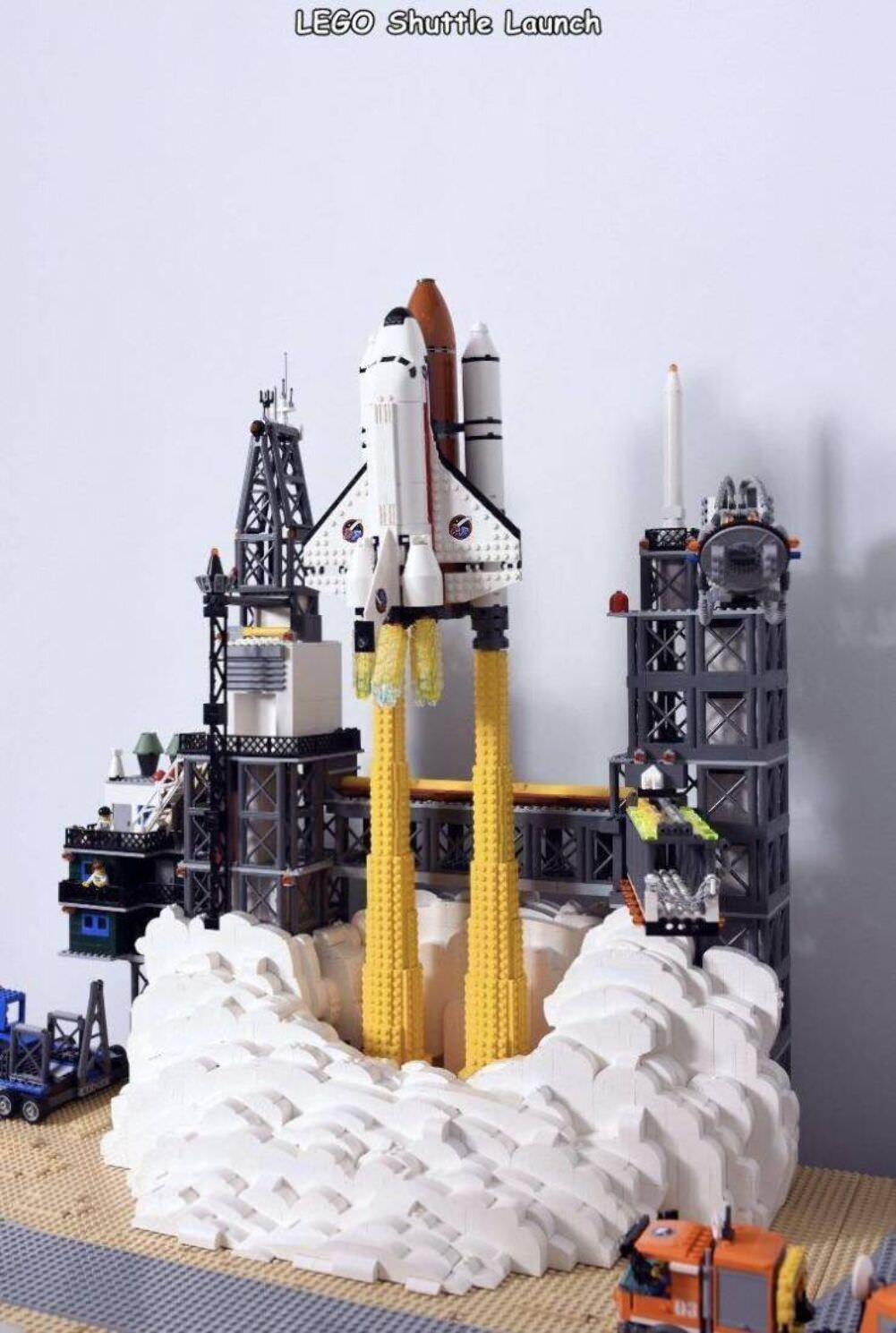 lego shuttle launch
