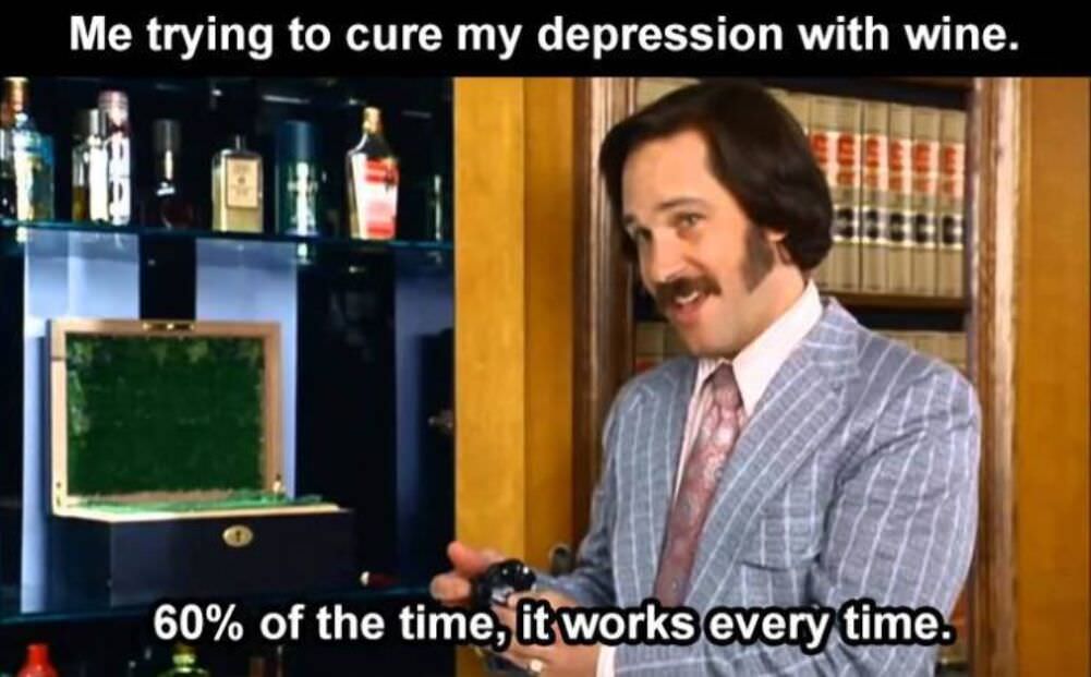 tying to cure my depression