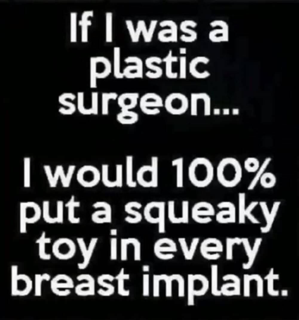 a plastic surgeon