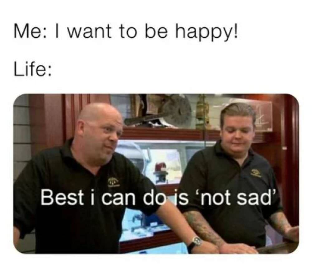 i want to be happy