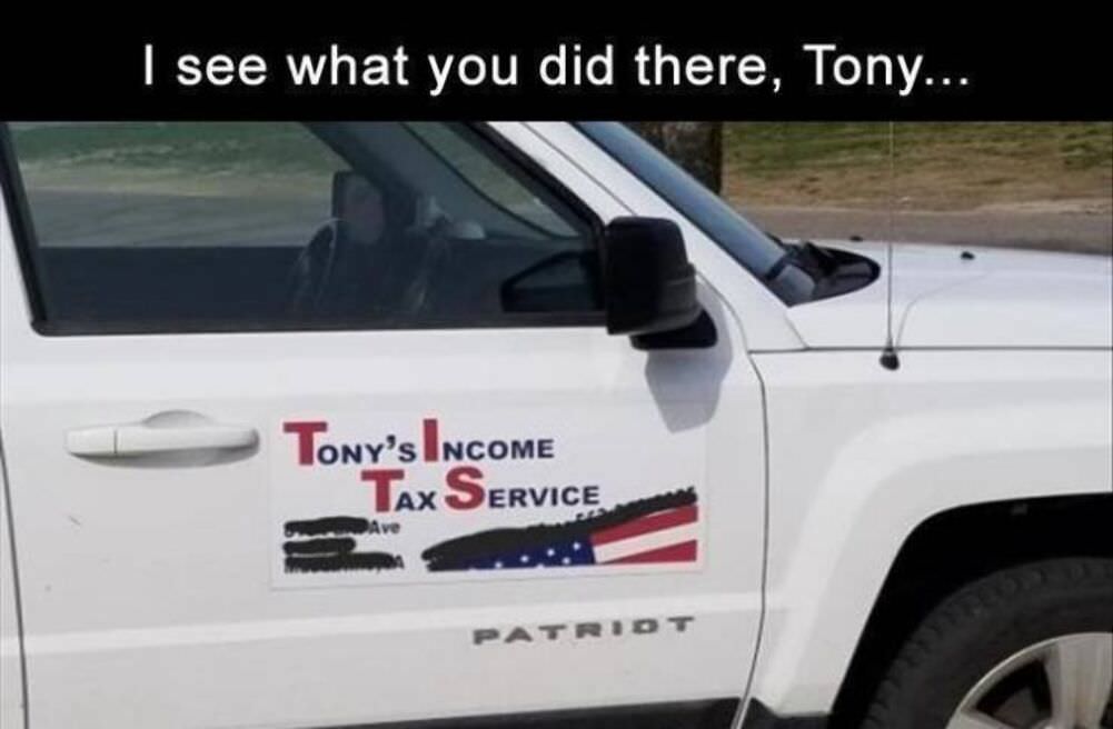 nice job tony
