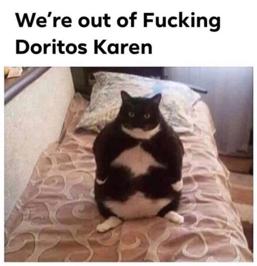 out of doritos