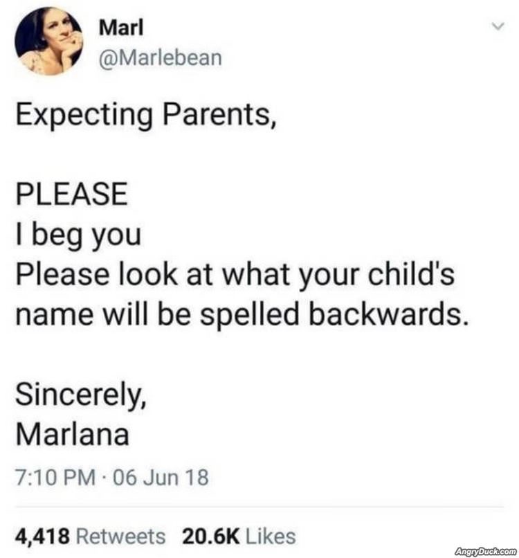 Name Spelled Backwards