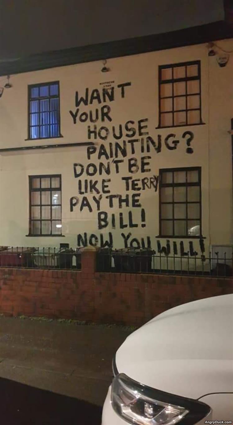 Pay The Bill Terry