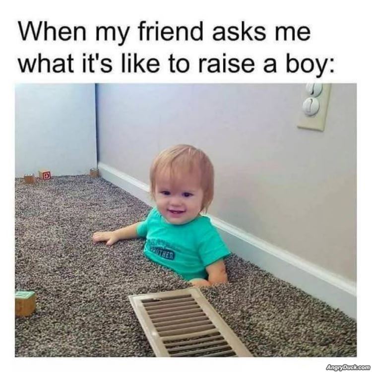 Raising A Boy