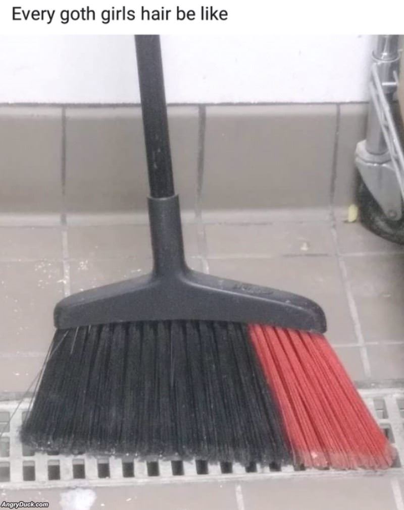 Every Goth Girls Hair