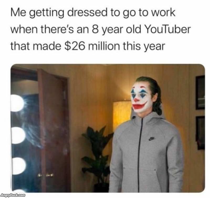 Getting Dressed For Work