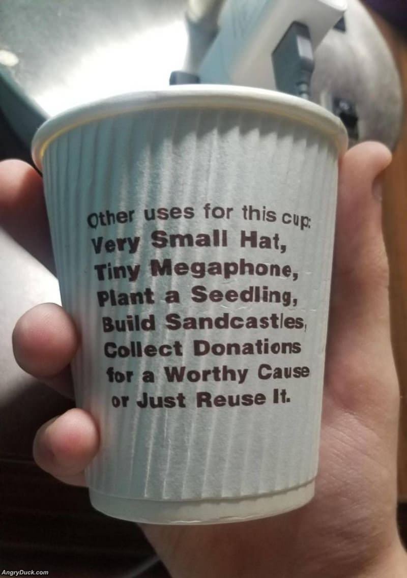 Other Uses For This Cup