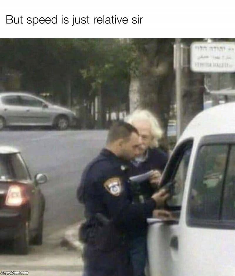 Speed Is Relative