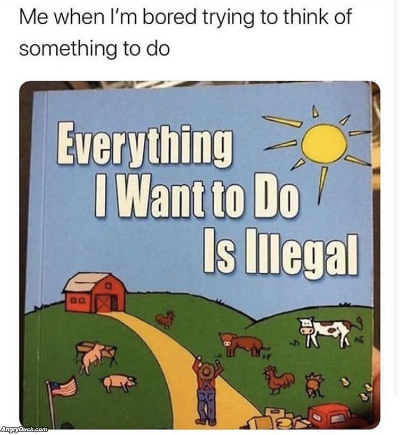 Thinking Of Something To Do