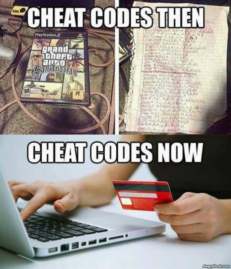 Cheat Codes