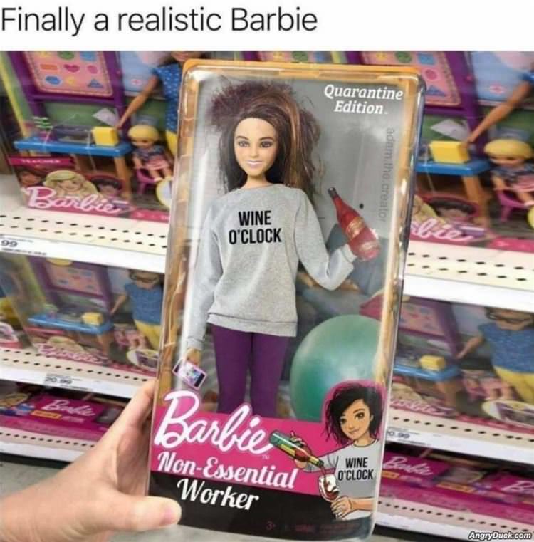 Finally A Realistic Barbie