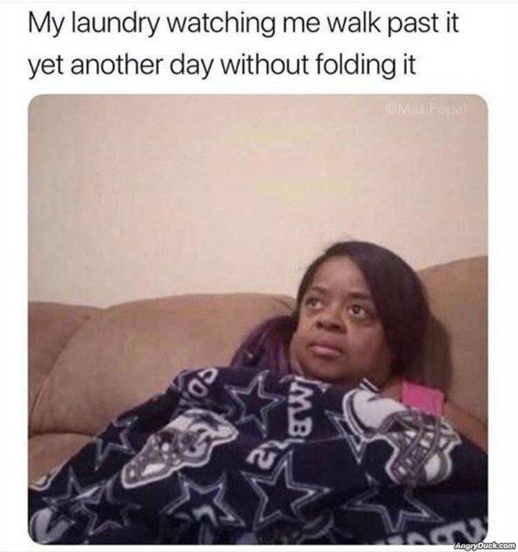 My Laundry Watching Me