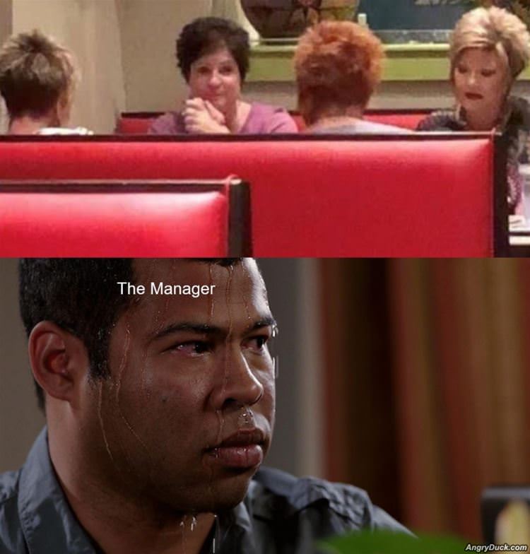 The Manager Is Scared