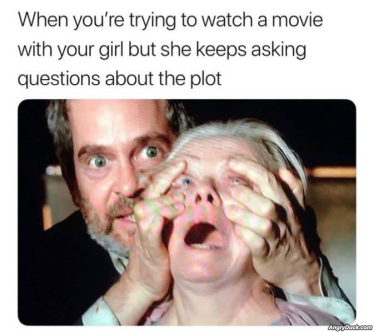 Watcing A Movie