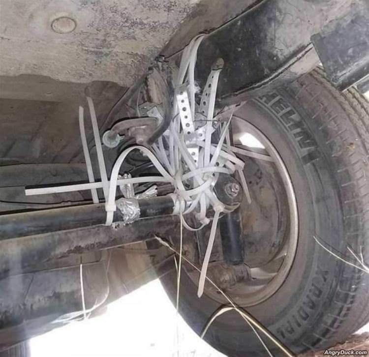 Zip Ties Can Fix Anything