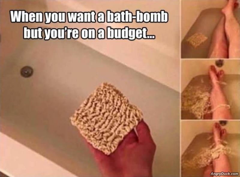 Budget Bath Bomb