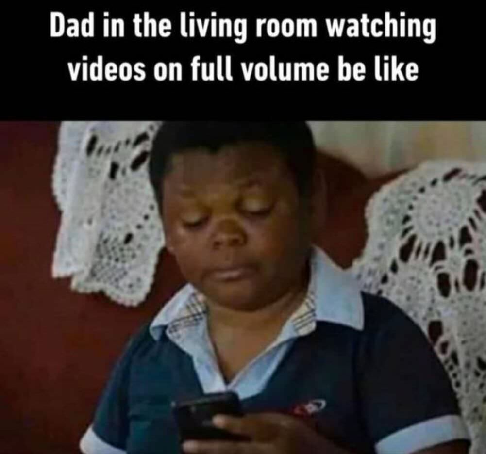 dads in the living room