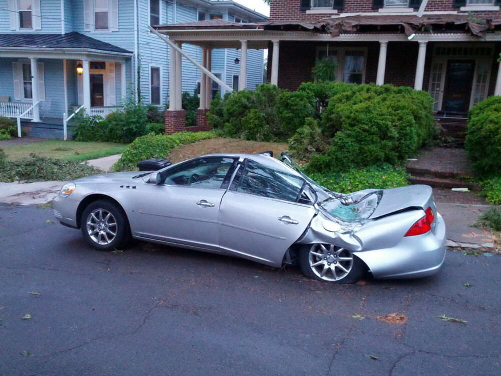 move your car next time