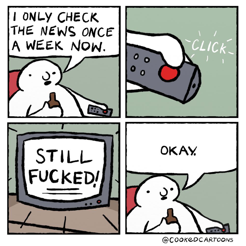 only once a week now